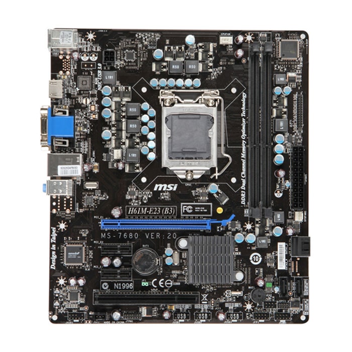 مادربرد ام اس آی مدل MSI H61 M-E23