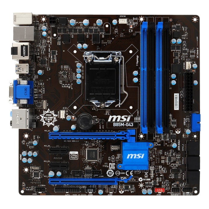 مادربرد ام اس آی مدل MSI B85M-G43