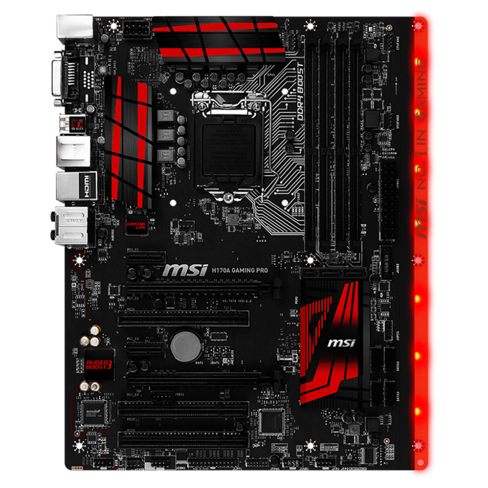 مادربرد ام اس آی مدل MSI H170A GAMING PRO