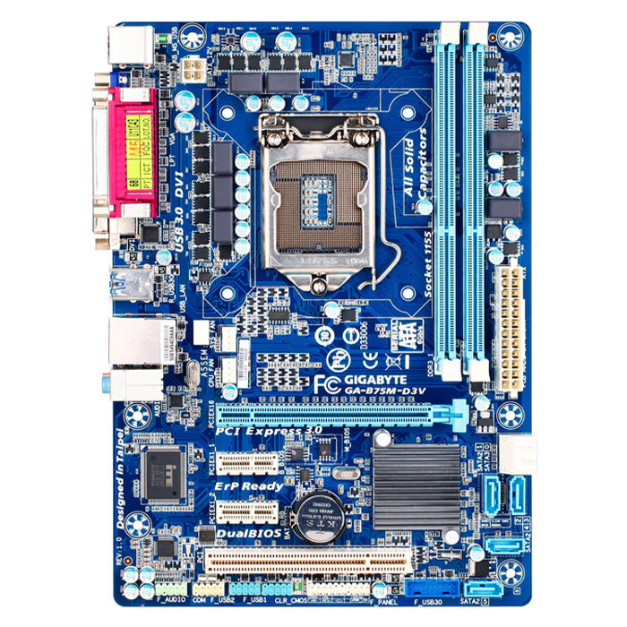 مادربرد گیگابایت مدل GIGABYTE B75 M-D3V