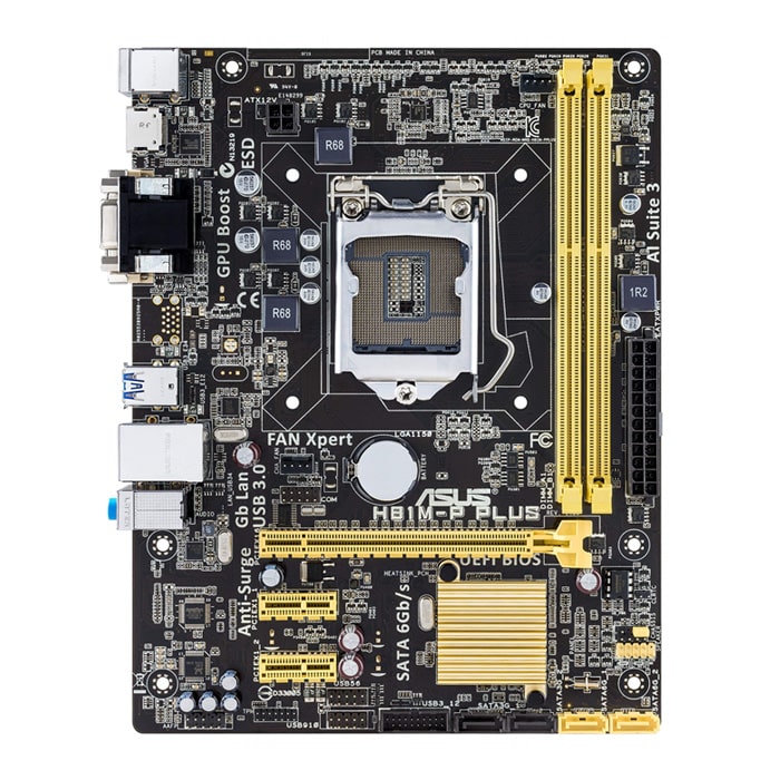 مادربرد کارکرده ایسوس مدل ASUS H81 M-PLUS