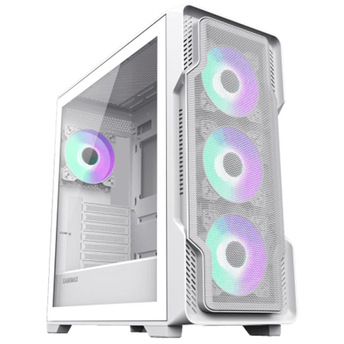 کیس گیمینگ گیم مکس مدل GAMEMAX SIEGE WHITE