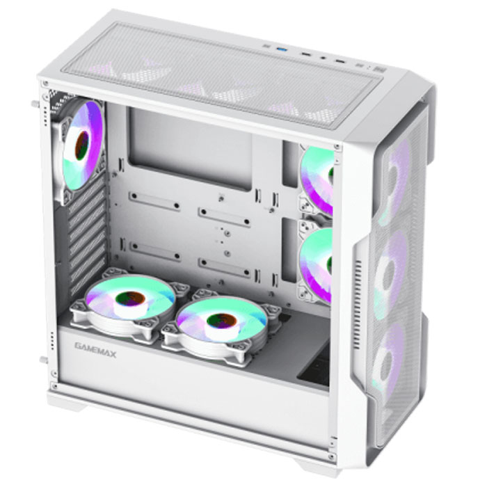 کیس گیمینگ گیم مکس مدل GAMEMAX SIEGE WHITE