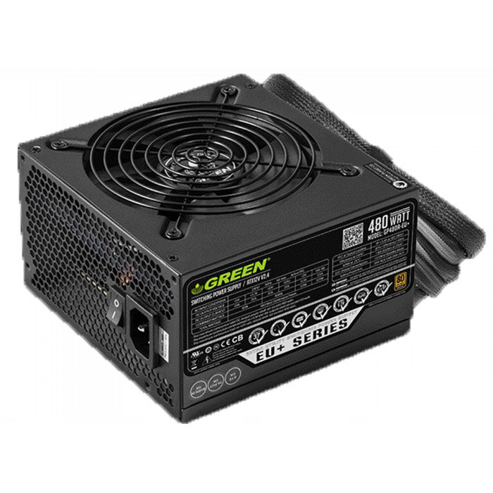 پاور 480 وات گرین مدل GREEN EU+ 480W