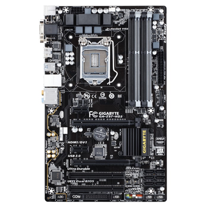 مادربرد گیگابایت مدل GIGABYTE Z97-HD3 REV2.1
