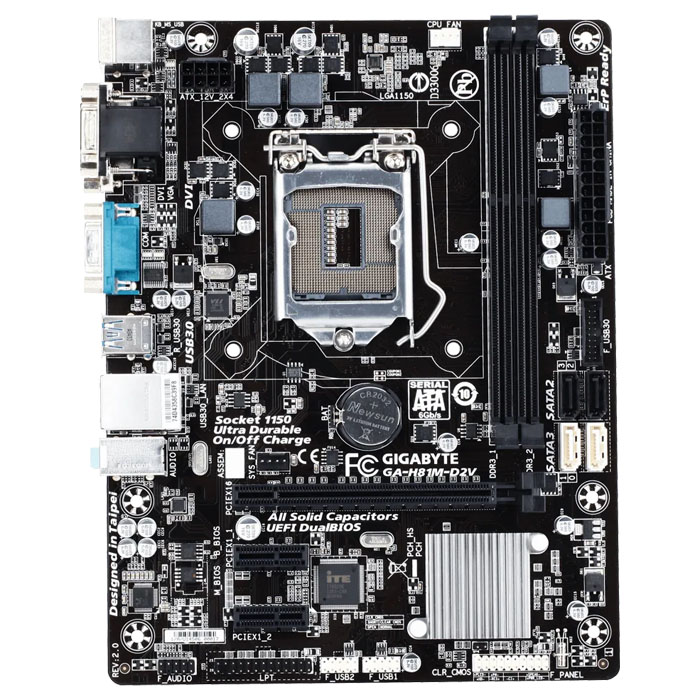 مادربرد گیگابایت مدل GIGABYTE H81 M-D2V