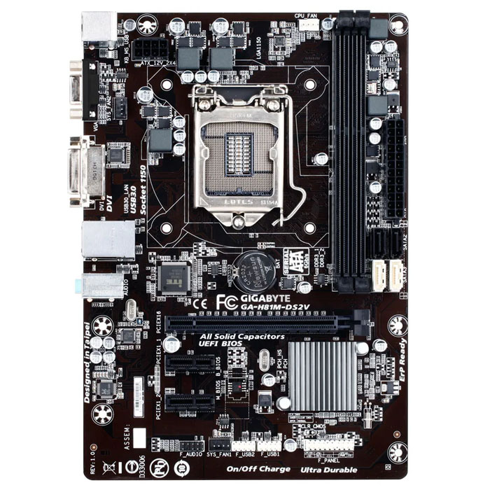 مادربرد گیگابایت مدل GIGABYTE H81 M-DS2V