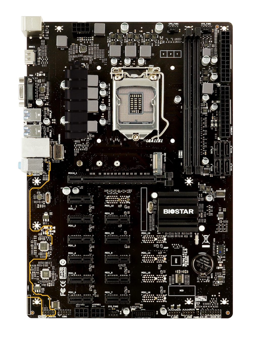 مادربرد بایوستار مدل BIOSTAR   TB360-BTC PRO