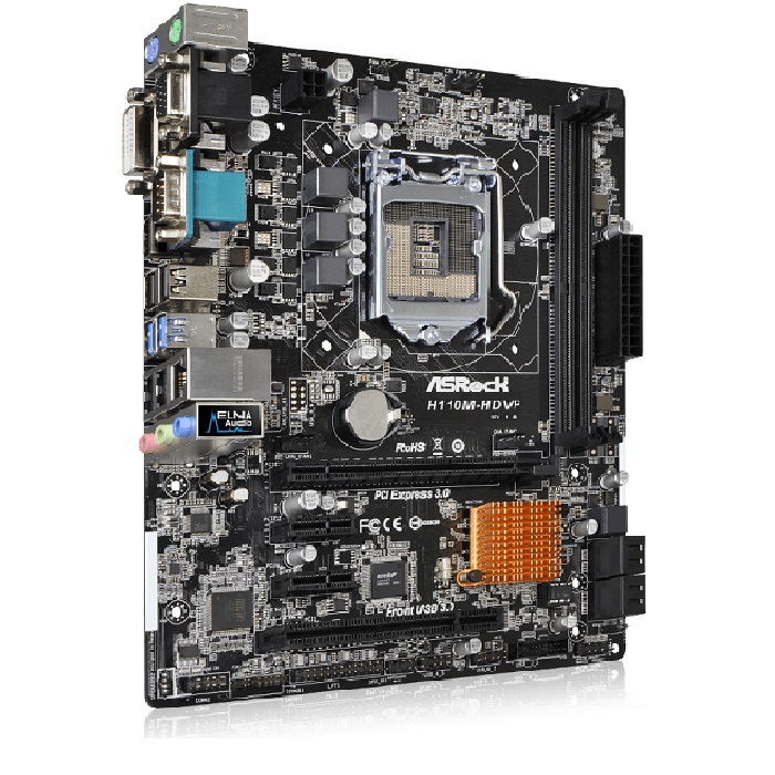 مادربرد کارکرده ازراک مدل ASROCK H110M-HDVP DDR4