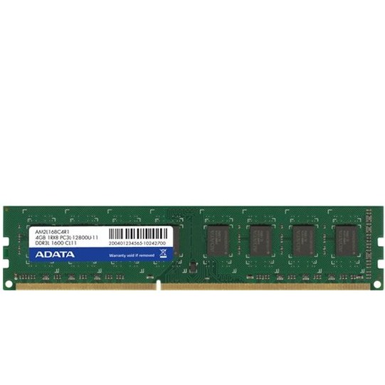 رم دسکتاپ کارکرده ای دیتا DDR3L مدل ADATA 4GB 1600Mhz