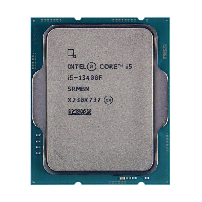 سی پی یو کارکرده اینتل سوکت 1700 مدل INTEL CORE i5 13400F TRAY