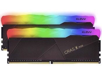 رم دسکتاپ DDR4 کلو 3200MHz مدل KLEVV CRAS X RGB ظرفیت 16x2 گیگابایت