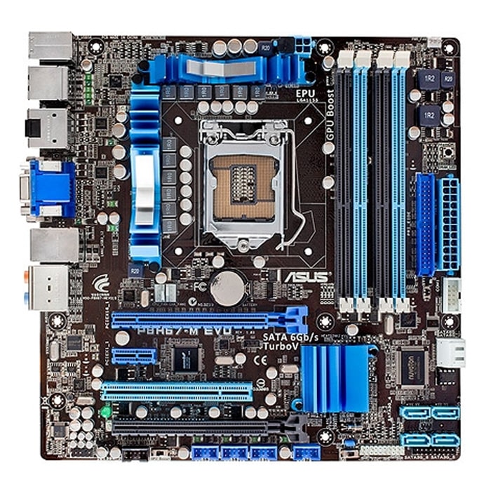 مادربرد ایسوس مدل ASUS P8H67 M-EVO