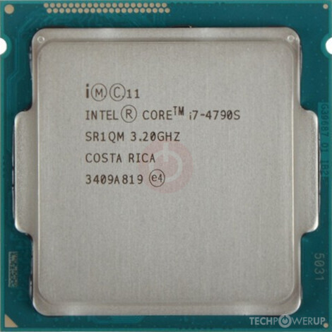 سی پی یو اینتل کارکرده سوکت 1150 مدل INTEL Core i7 4790s