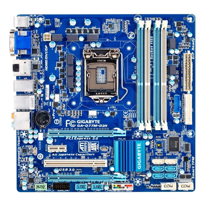 مادربرد گیگابایت مدل GIGABYTE Q77 M-D2H