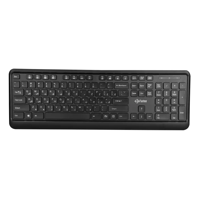 موس و کیبورد بی سیم فاطر مدل Fater CWN-5000B