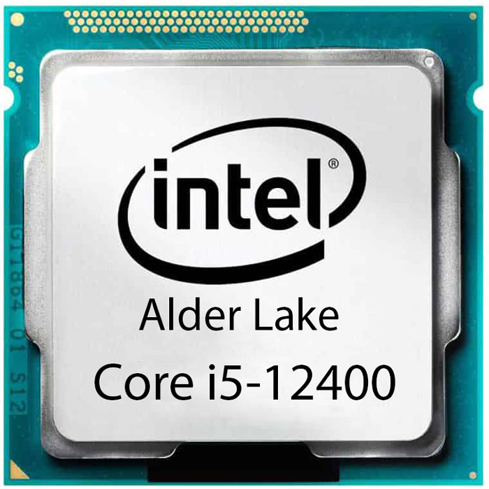 سی پی یو اینتل سوکت 1700 مدل INTEL CORE i5 12400 کارکرده