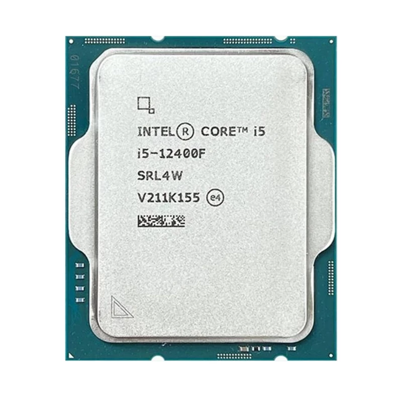 پردازنده اینتل سوکت 1700 LGA مدل INTEL CORE i5 12400F BOX