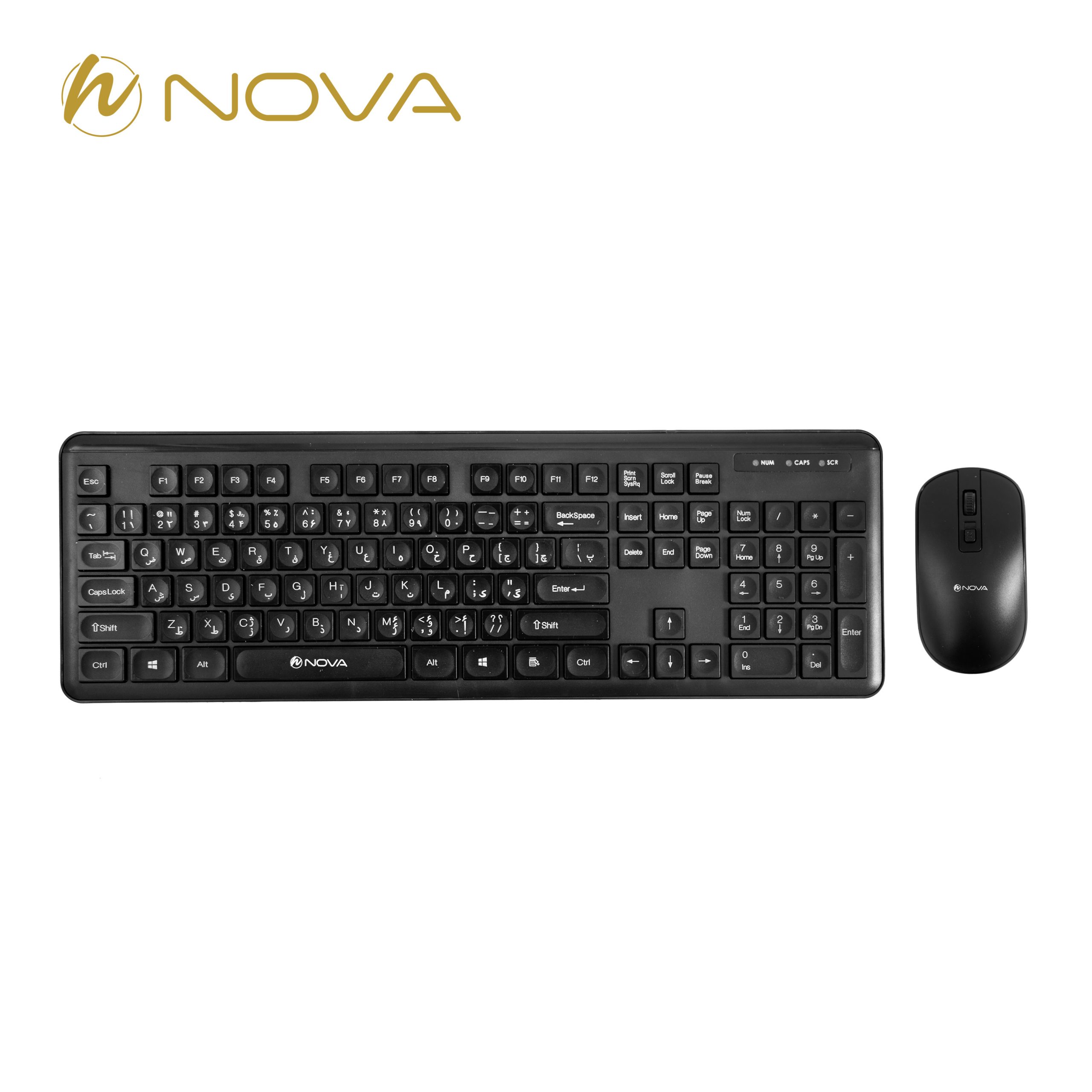 موس و کیبرد بی سیم نوا مدل NOVA NKM-1402WL