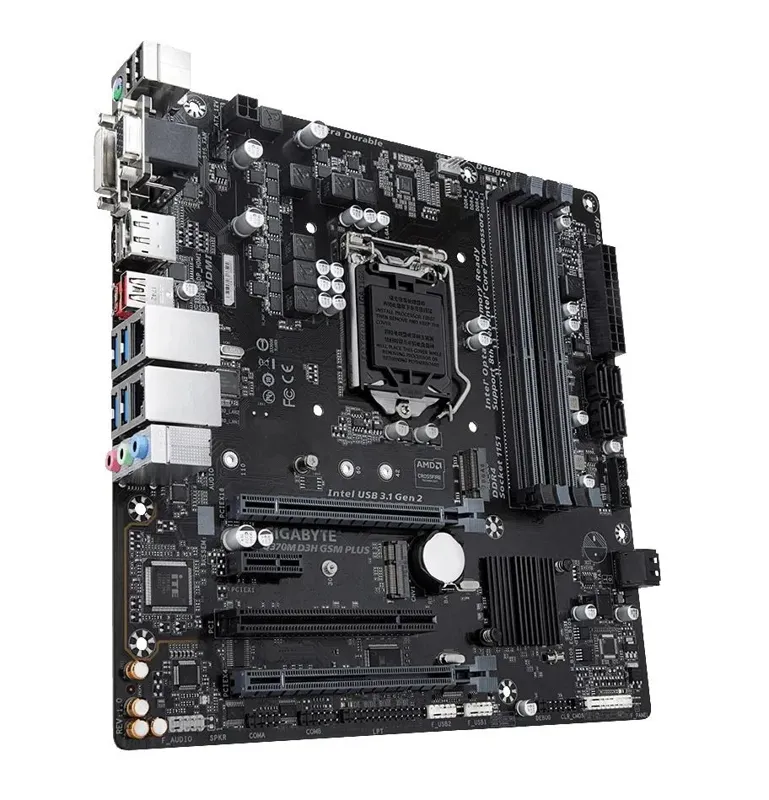 مادربرد کارکرده گیگابایت مدل GIGABYTE Q370M D3H GSM PLUS D4 LGA1151
