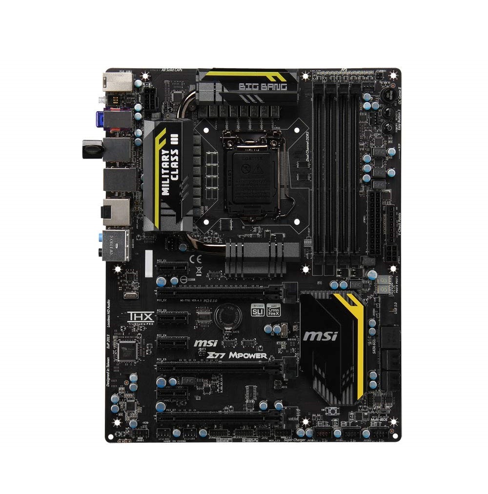 مادربرد کارکرده ام اس آی مدل MSI Z77 M POWER