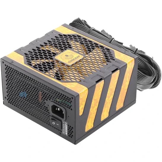 پاور کارکرده 550 وات گرین مدل GP550A-UK EVO 80 Plus