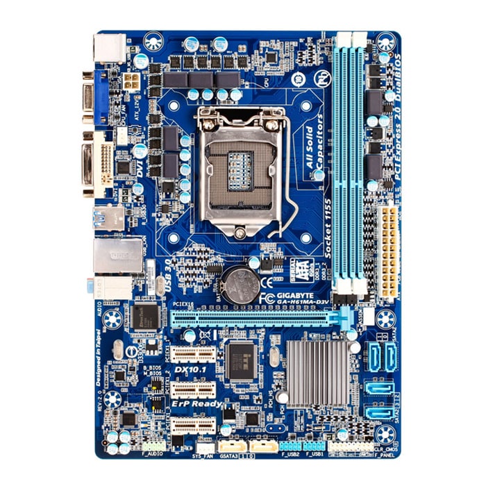 مادربرد گیگابایت مدل GIGABYTE H61 MA-D3V